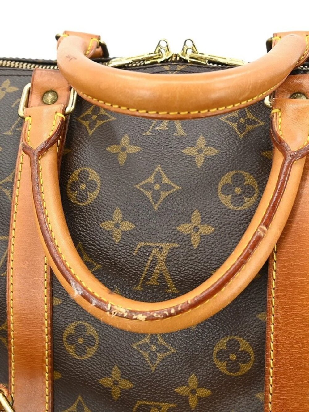 LOUIS VUITTON KEEPALL BANDOULIERE 55 TRAVEL BAG - Picture 3 of 13